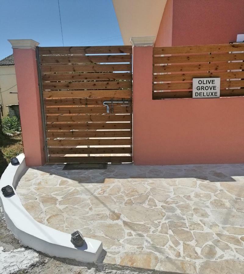 Olive Grove Deluxe apartment Agnítsini Extérieur photo